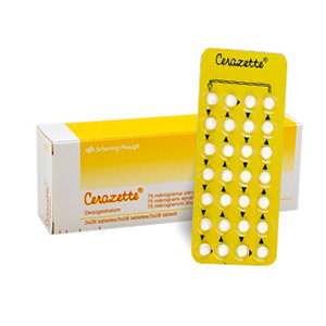 Cerazette Pille Packung und Cerazette Pille Blister 