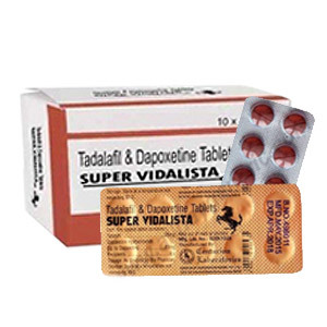 Verpackungsart des Potenzmittels Super Vidalista